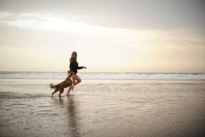 Can I take my 9-week-old puppy to the beach?