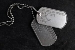 Why did the Navy stop issuing Dog tags?
